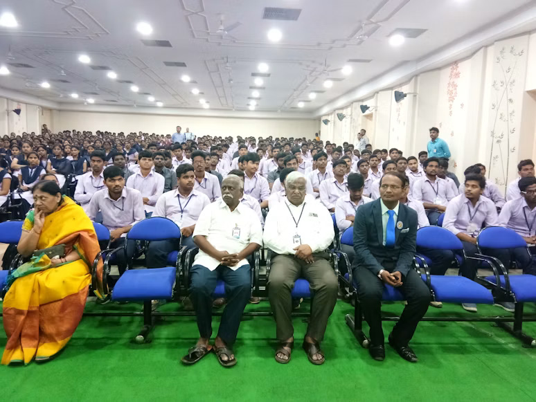 Audience at a conference hall